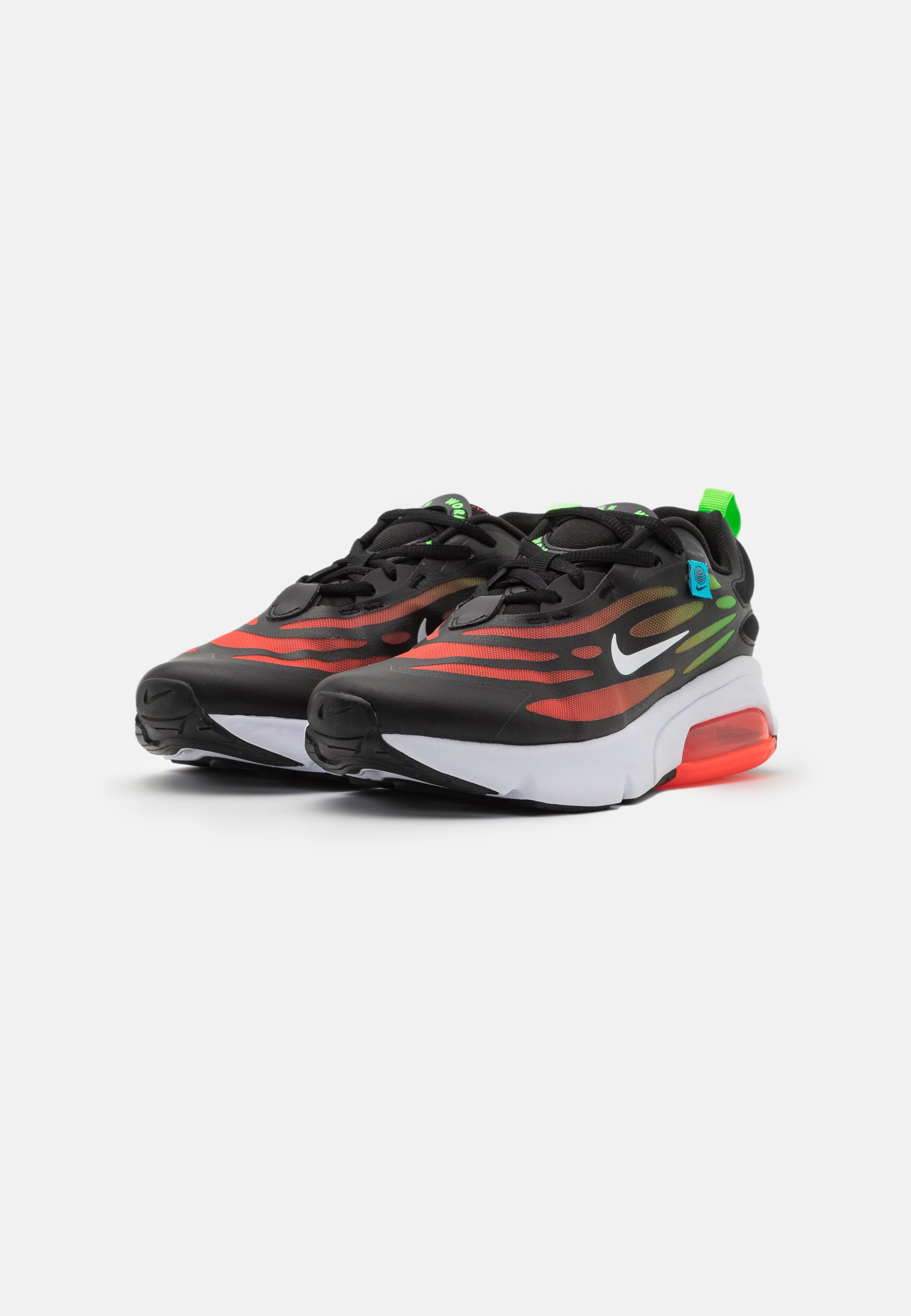 Nike Sportswear AIR MAX EXOSENSE SE UNISEX - Zapatillas - black/white/flash  crimson/green strike/negro - Zalando.es