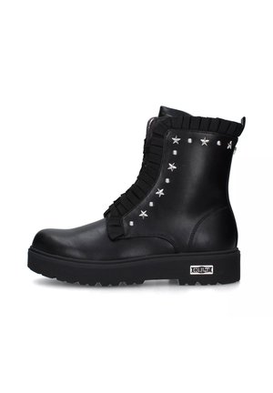 Stivaletti stringati - black