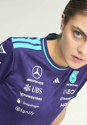 adidas Performance, Sports T-shirts - dark purple