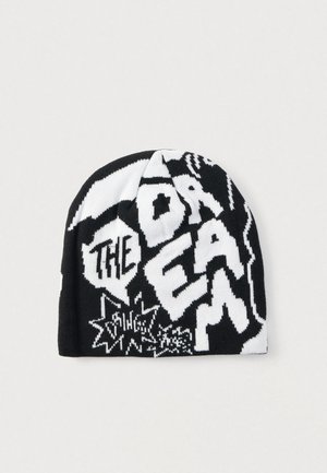 WAKE UP UNISEX - Pletena kapa - black