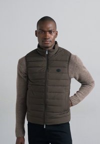 Emporio Armani DOWN WAISTCOAT - Väst - verde militare