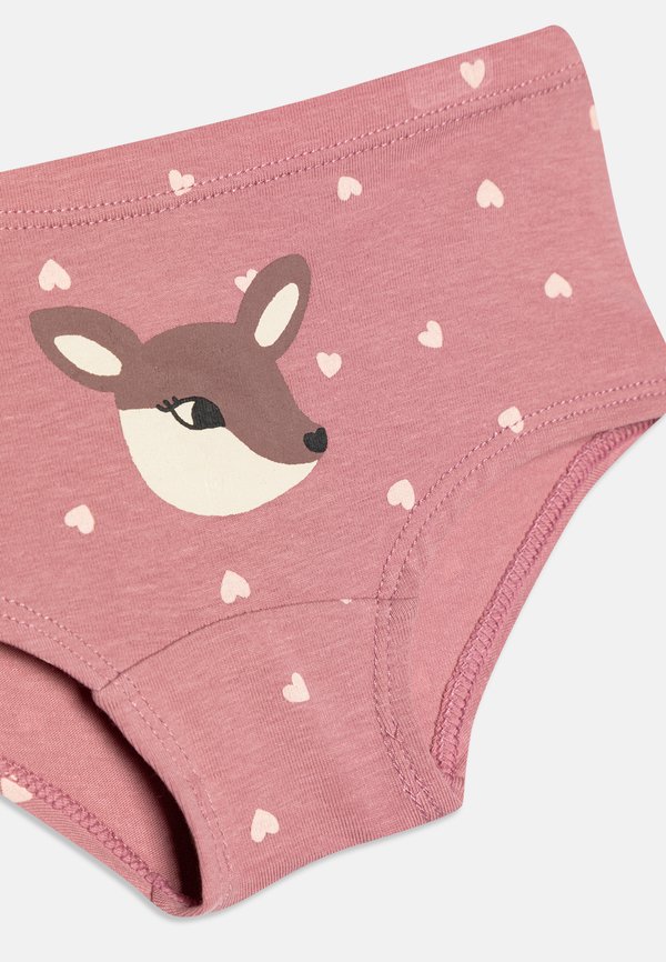 HIPSTER HEARTS DEER 3 PACK  - Briefs - dusty lilac2