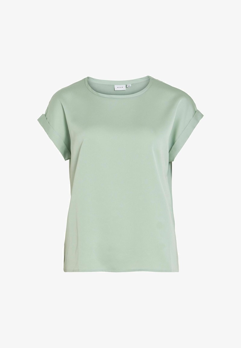VILA VIELLETTE Camiseta básica mint/verde
