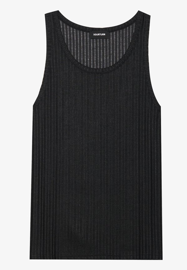 UNISEX SHEER RIB VEST - Top3