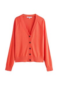 REGULAR FIT  V-NECK - Kardigán - orange