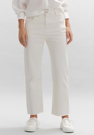 Straight leg -farkut - white