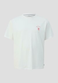 s.Oliver MIT GRAFIK - T-shirt print - weiß