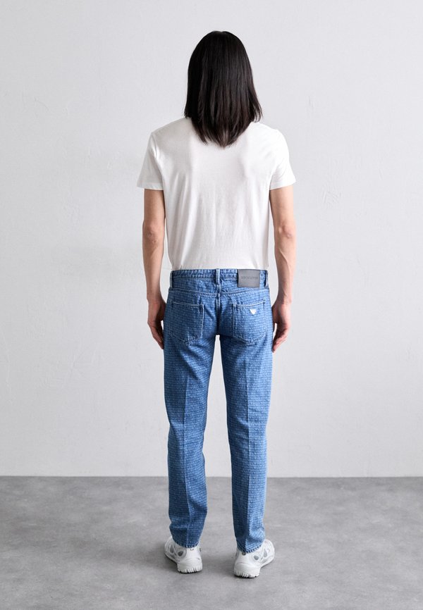 5 POCKETS PANT - Slim fit jeans - aquile azzurre2