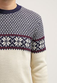 Topman Stickad tröja - off-white