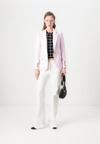 Elisabetta Franchi WOMEN JACKET - Blézer - quarzo