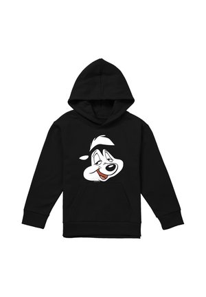 Looney Tunes, LOONEY TUNES PEPE FACE - Kapuzenpullover - black