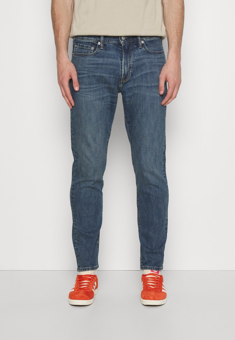 Abercrombie & Fitch SKINNY Jeans Skinny Fit Blau/blue denim