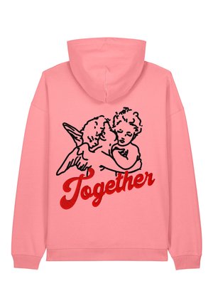 TOGETHER UNISEX OVERSIZED - Hoodie - pink