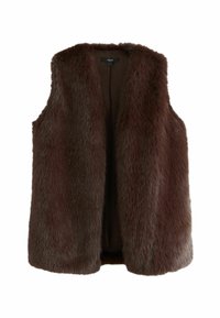 LONGLINE - REGULAR FIT - Bodywarmer - chocolate brown
