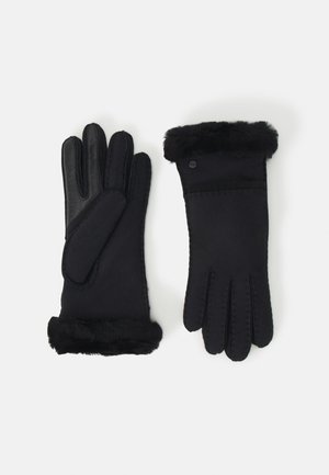 SEAMED GLOVE - Gloves - black