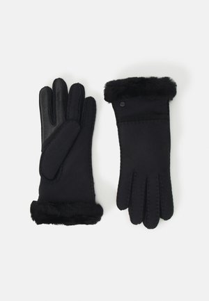 UGG SEAMED GLOVE - Sõrmkindad - black