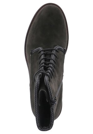 Schnürstiefelette - grau