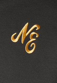 New Era SCRIPT LOGO - Felpa con cappuccio - black