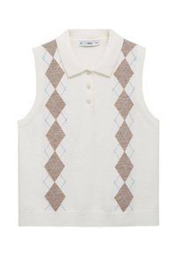 Bluză polo - off-white