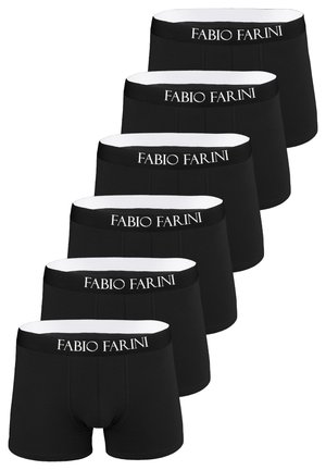 6ER PACK RETROSHORTS STRETCH ATMUNGSAKTIV - Boxershorts - black denim