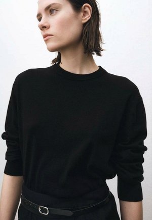 Mango Jumper - black