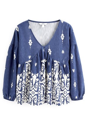 Blouse - blue