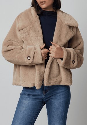 AMPLIA SOLAPA - Chaqueta de invierno - beige