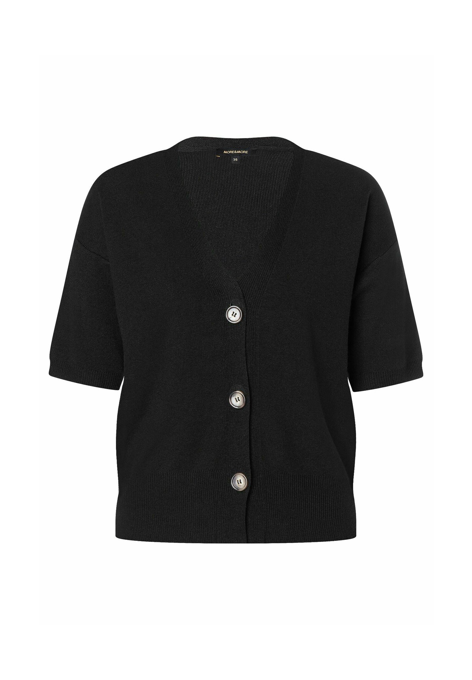 More More Cardigan schwarz/black Zalando