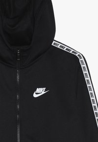 Nike Sportswear HOODIE TAPED - Träningsjacka - black/white