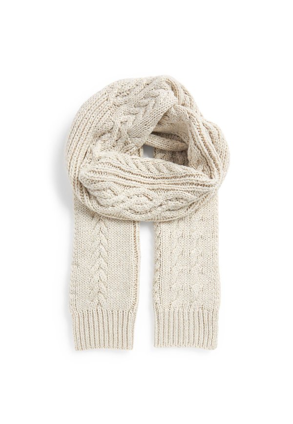 CABLE - Schal - ecru
