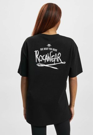 Print T-shirt - black
