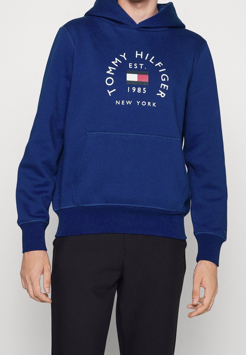 Tommy Hilfiger Felpa con cappuccio - royal blue