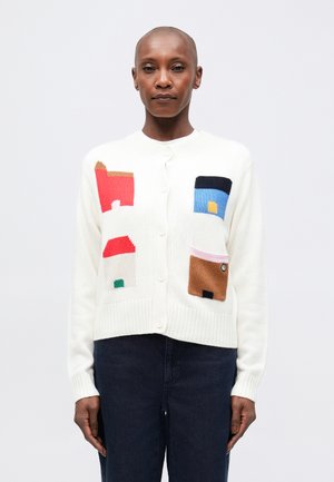 POCKET CARDIGAN - Kardigán - vanilla