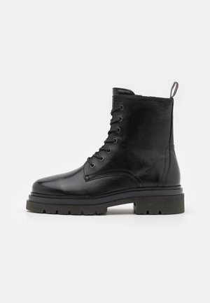 GANT RAMZEE MID BOOT - Schnürstiefelette - black