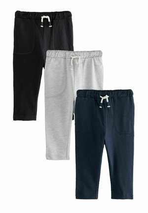 Next REGULAR FIT - LIGHTWEIGHT 3 PACK - Trainingsbroek - grey navy