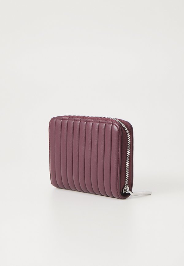 MINI LINE QUILT ZIP AROUND - Wallet - vineyard wine2