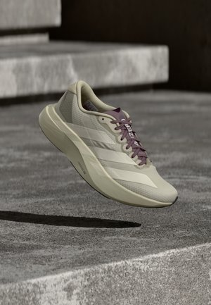 ADIZERO EVO SL - Sneaker low - putty grey/shadow fig