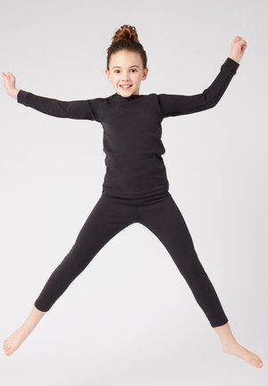 COL ROND COMFORT THERMOLACTYL ENFANT - Maglietta a manica lunga - Black