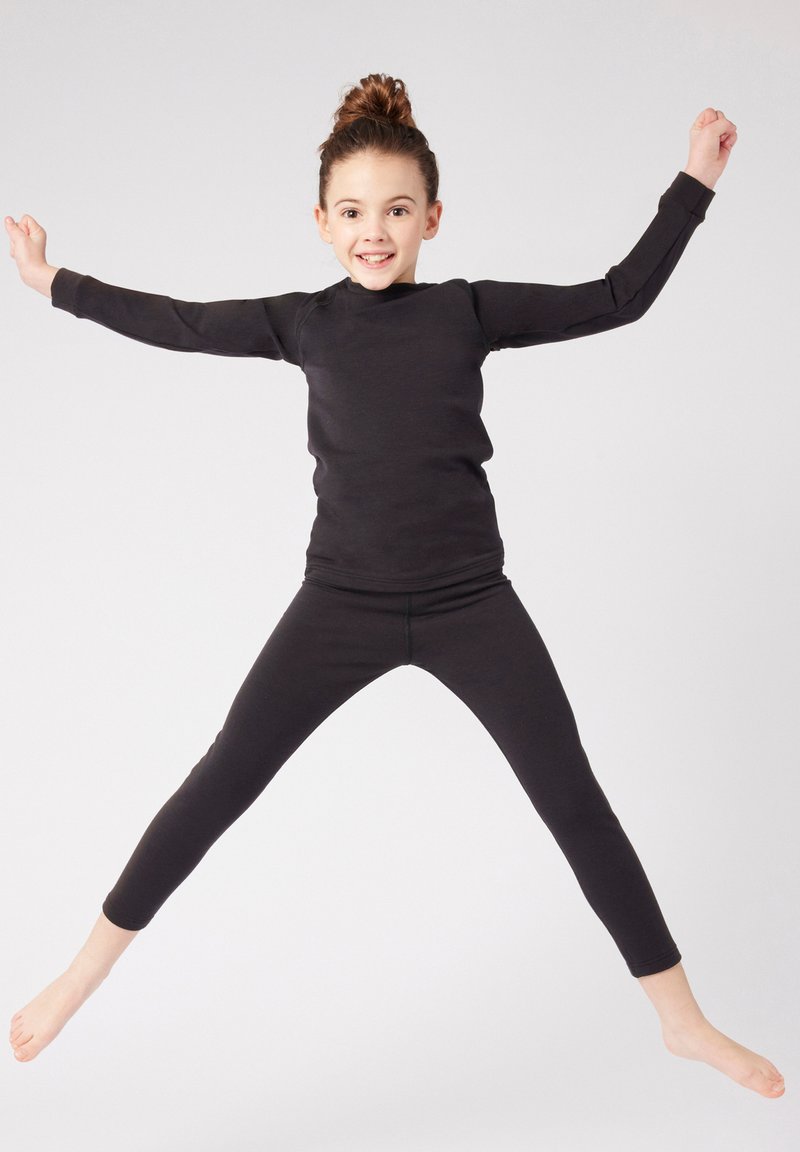 Damart COL ROND COMFORT THERMOLACTYL ENFANT - Maglietta a manica lunga - Black