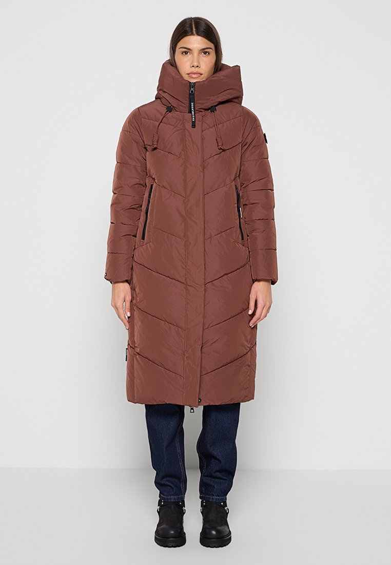 khujo Wintermantel bruin