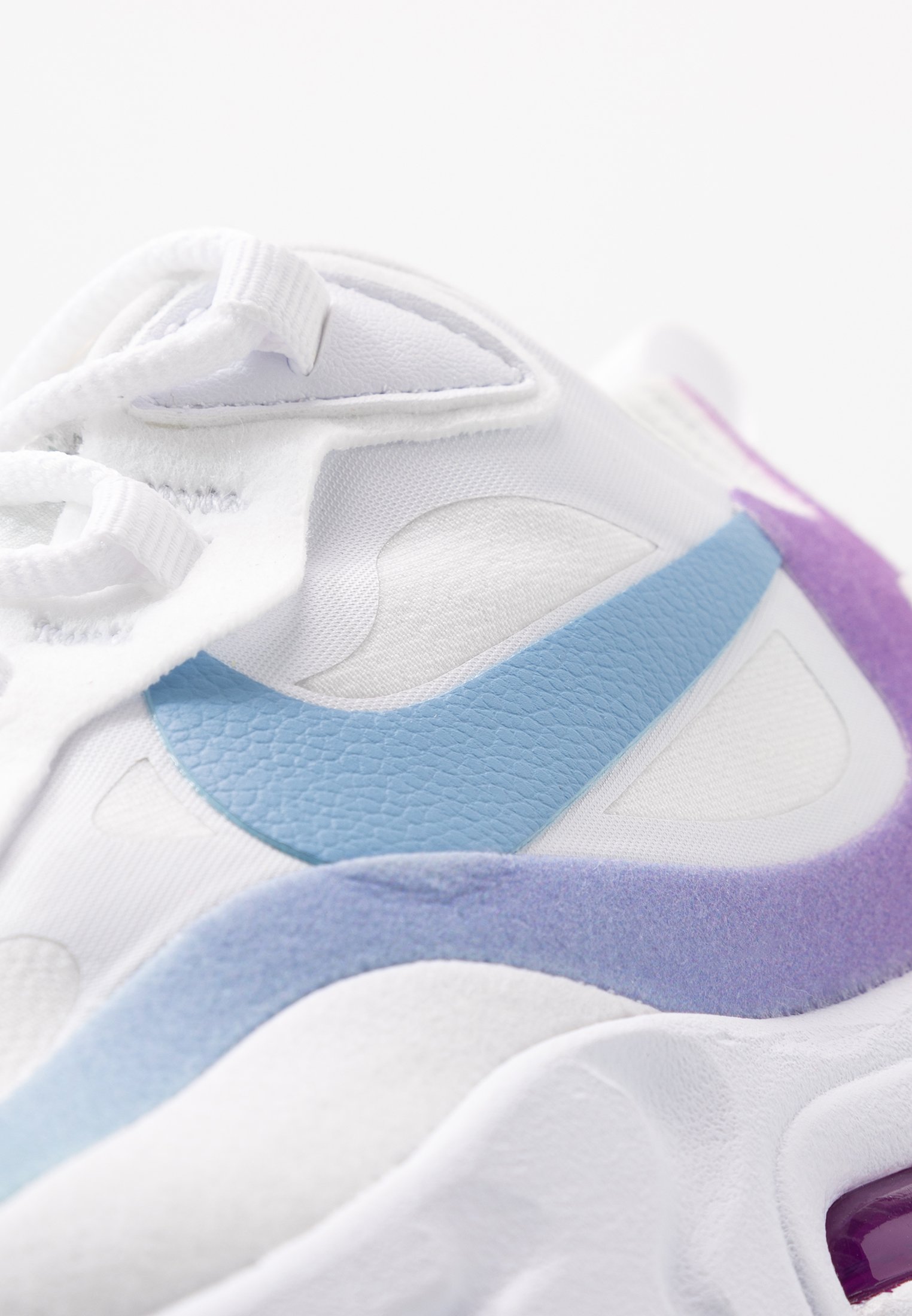 air max 270 react white light blue aurora green vivid purple