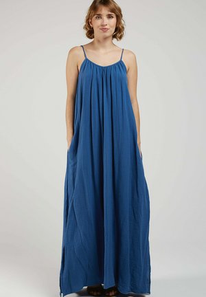 HAILEY - Robe longue - bleu