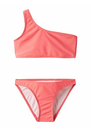 NLFZILSE ONE SHOULDER SET - Bikini - georgia peach