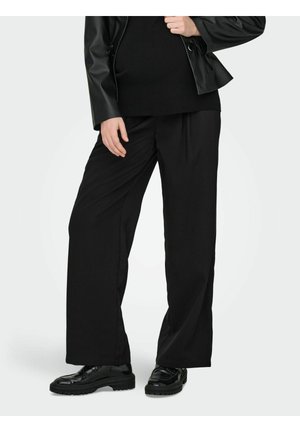 WEITEM BEINSCHNITT OLMPLEAT GERADE GESCHNITTEN - Housut - black