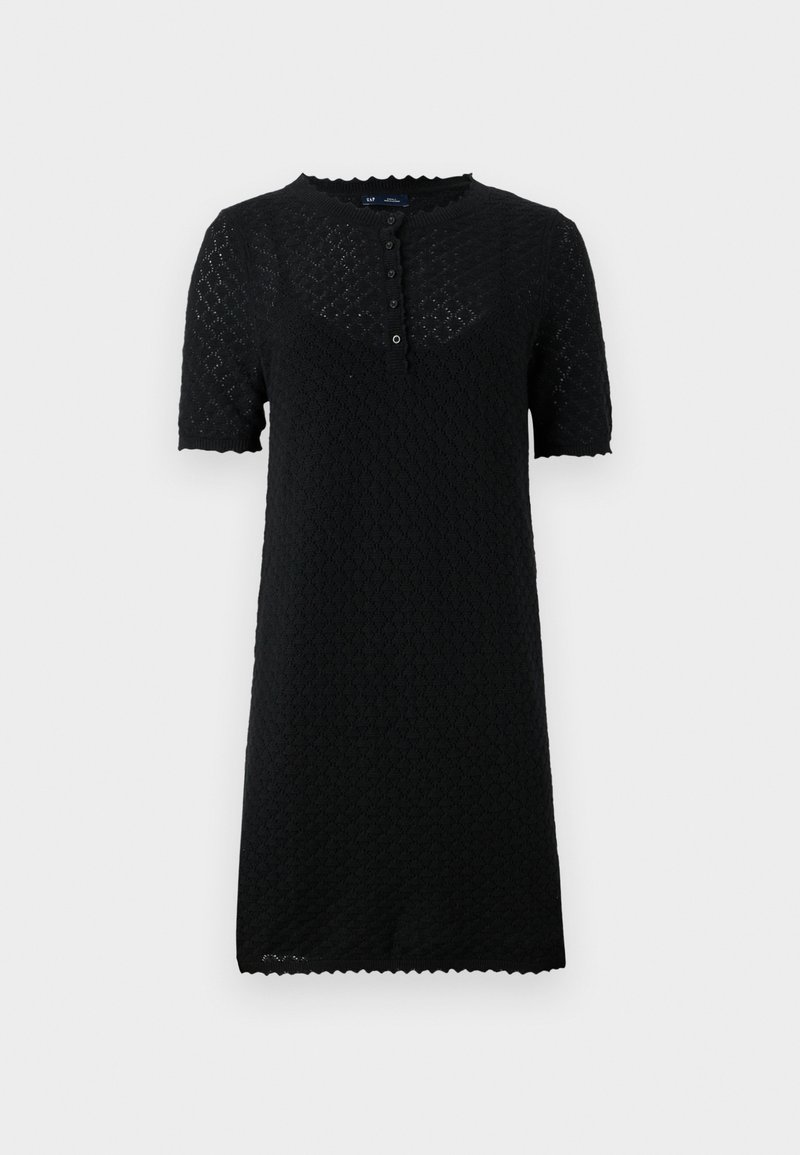 GAP Gebreide jurk zwart GAP Gebreide jurk zwart