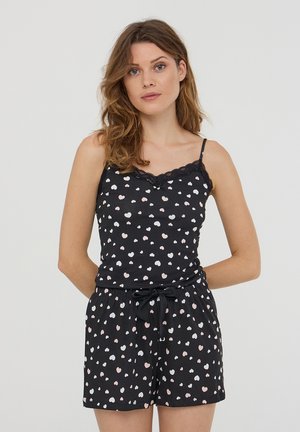 CUORI - Maglietta intima - var nero