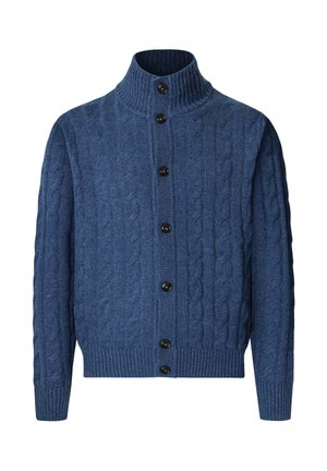 Façonnable CABLE CARD - Chaqueta de punto - blue marl