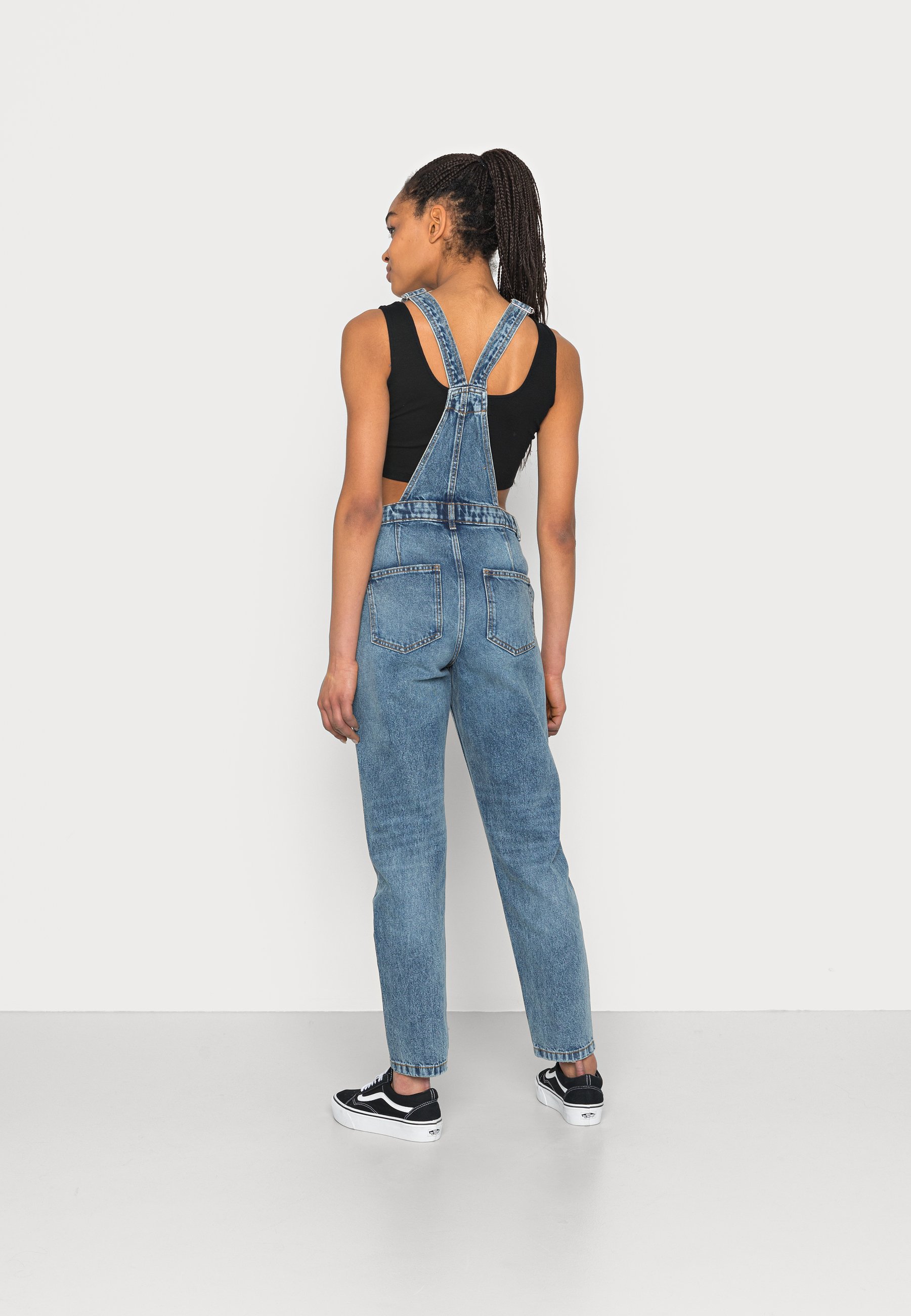LIFE - Dungarees - medium blue denim 