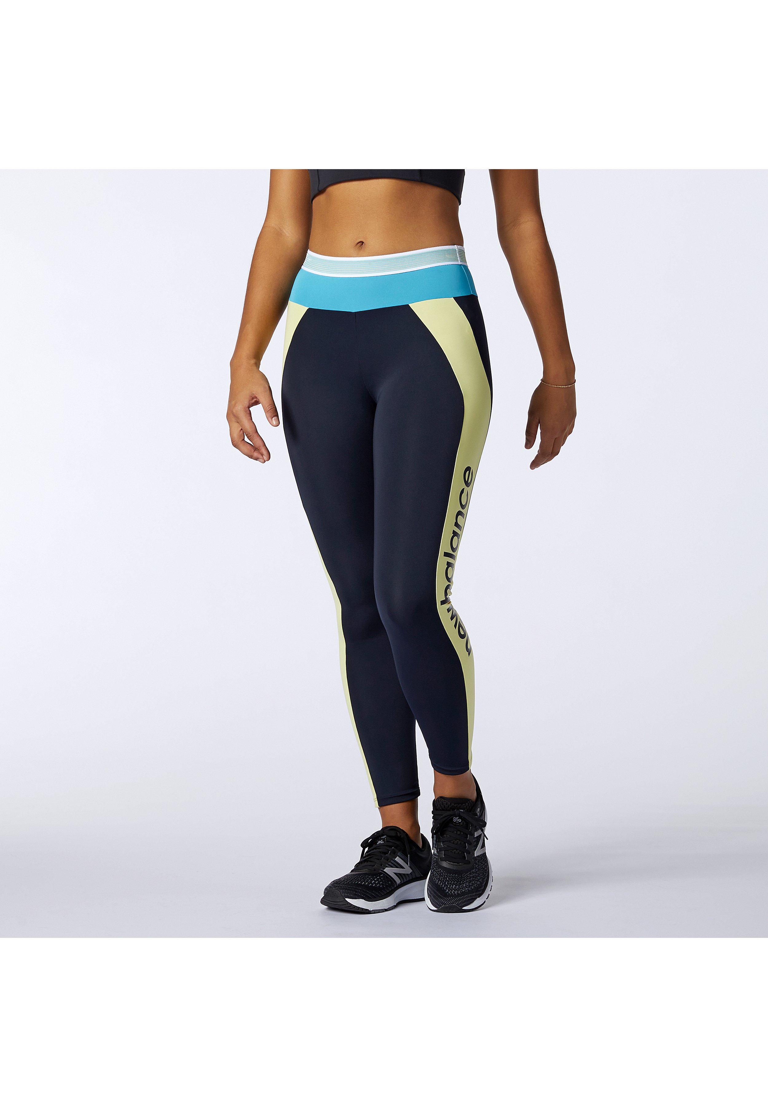 New Balance Legging - lemon haze/geel 