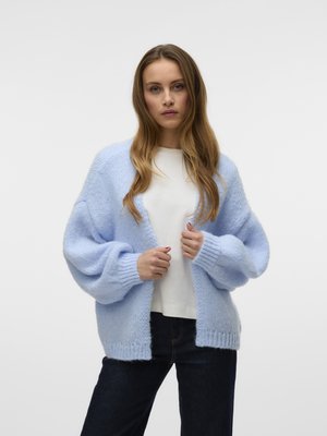 VMMAYBE LS OPEN NOOS - Cardigan - blue